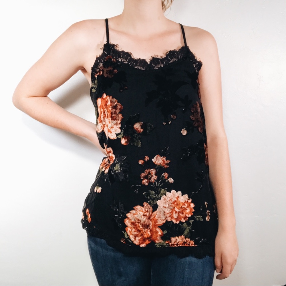 Velvet Lace Top
